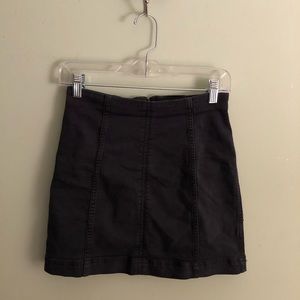 Free People “Modern Femme Denim Mini Skirt”